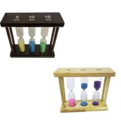 ÜÇLÜ KUM SAATİ 5-10-15